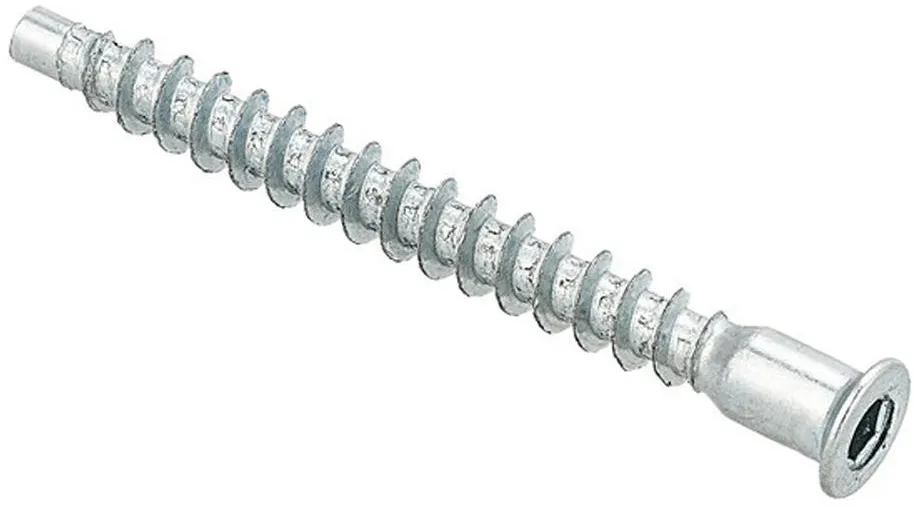 Стяжка шурупная 7,0х70 HEX (белый цинк 10 шт.)