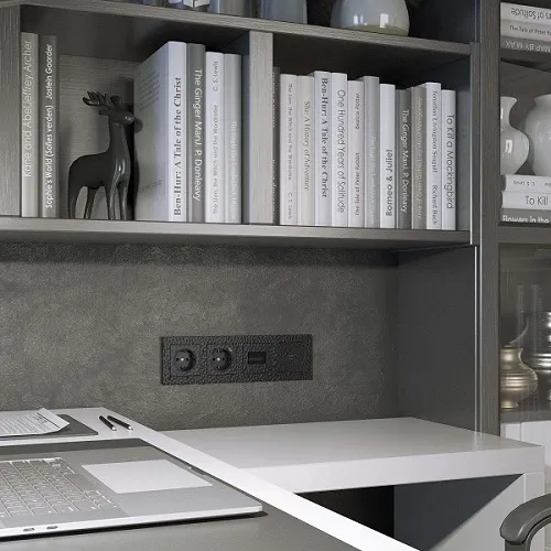 Рамка 4-я Черный Hammer WERKEL