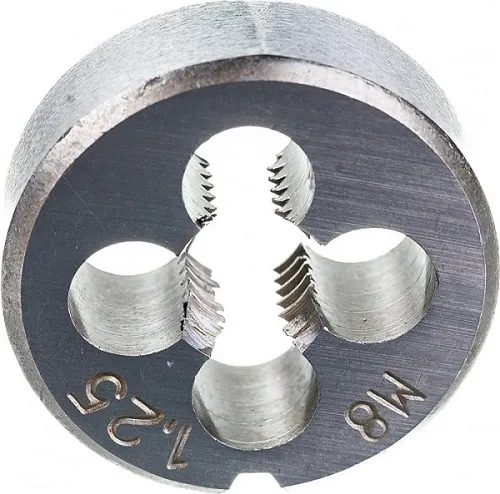 Плашки вольфрамовые 25x9мм M8 DIN 233 TOPEX