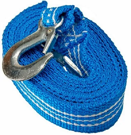 Трос буксировочный 7 т., 2 крюка, 4,2 м. БЛИСТЕР-КЕЙС ON