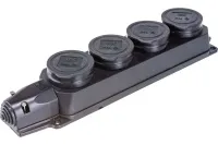 Колодка 4-я с/з IP44 РБ34-1-0м ОМЕГА IEK