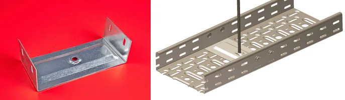 Скоба внутренняя BG 60*100 для подвешивания лотка (Vergokan)