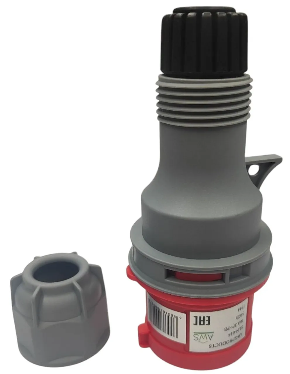 Вилка переносная 16A 4п (3P+PE) SLN-014 IP44, 380В, AWSPRODUCTS