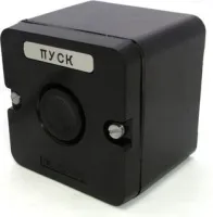 Пост кнопочный ПКЕ-222/1 Пуск чёрн. 