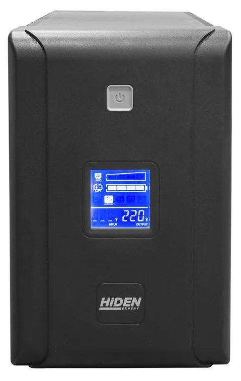 ИБП Hiden Expert ULI2000C 2000ВА/1200Вт 8xIEC C13, LCD, USB линейно-интерактивный