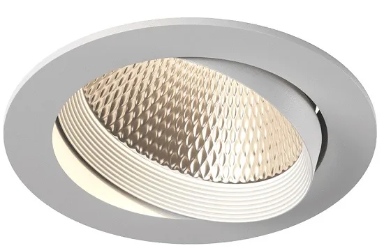 Встраиваемый светильник KZ-2-DLW-12-WW, 12Вт, 3000К, белый