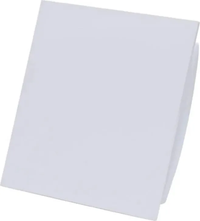 Декоративная маска вентилятора ПВХ - Белая Выпуклая