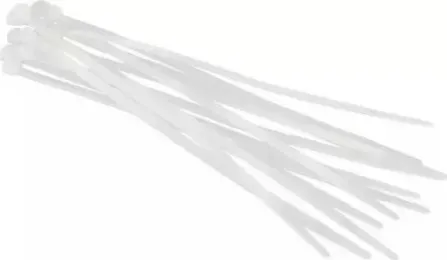 Хомут 7,6*200 белый нейлон (100 шт.) (СиайГрупп), уп