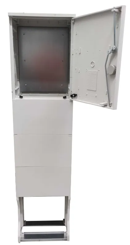 Шкаф стеклопласт. RKT 45S-0 (к-т шкаф, фунд. надст.) Saks-pol