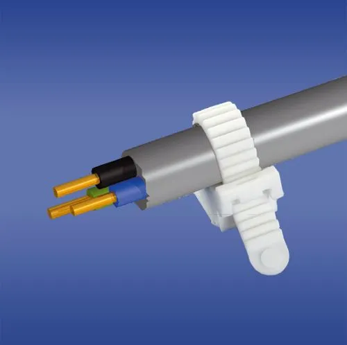 Крепление для кабеля UP-22 Белый (100шт.) Elektroplast