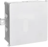 Коробка распред. о/п 100х100х34 IP44 СЕРАЯ PiN 100B ELEKTROPLAST