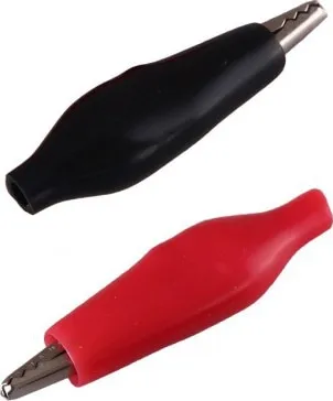 Зажим "крокодил"  5А 40мм в изоляции PROCONNECT (пакет боб) 2шт., уп