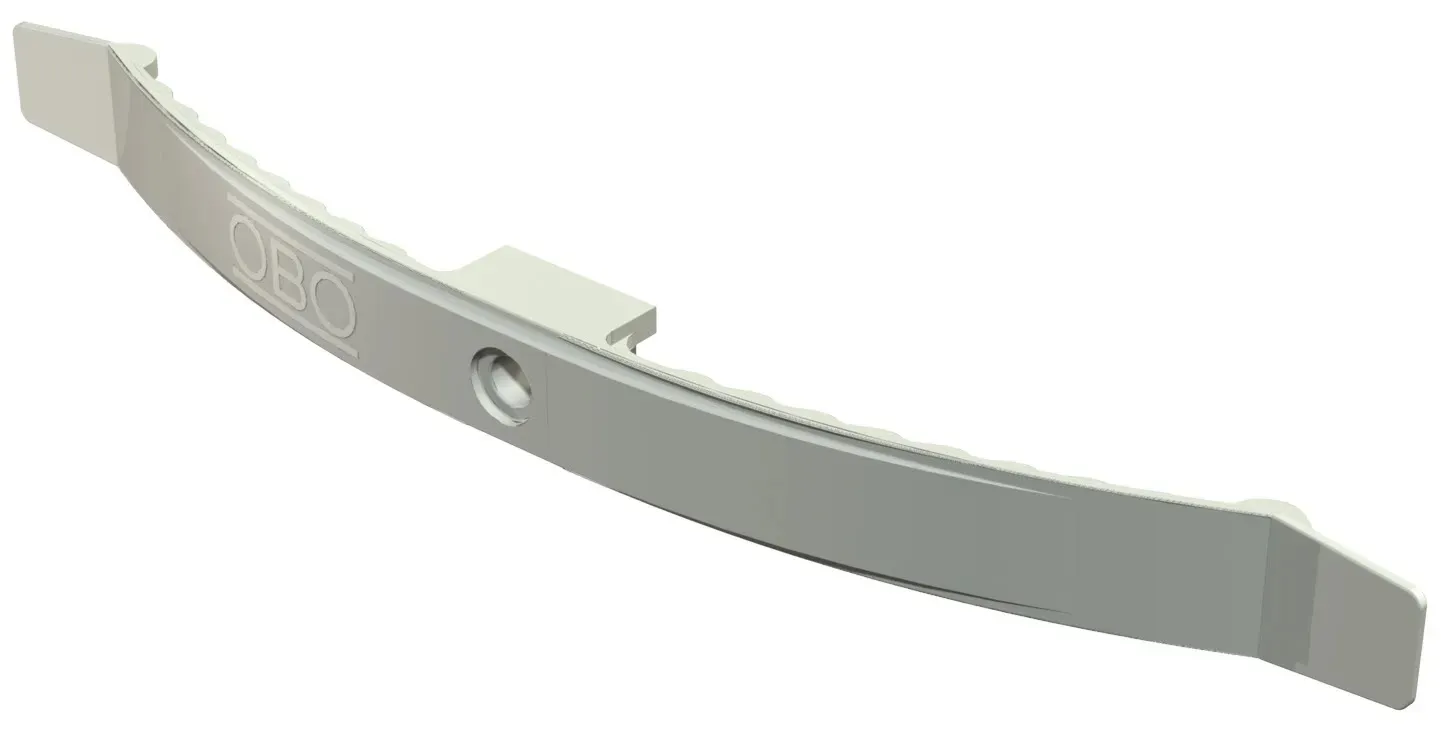 Держатель кабеля двусторонний Серый 10 каб. OBO (50)