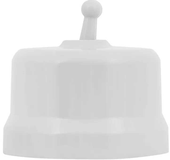 Выключатель 2-кл. Белый (пластик Тумблерный) Bironi