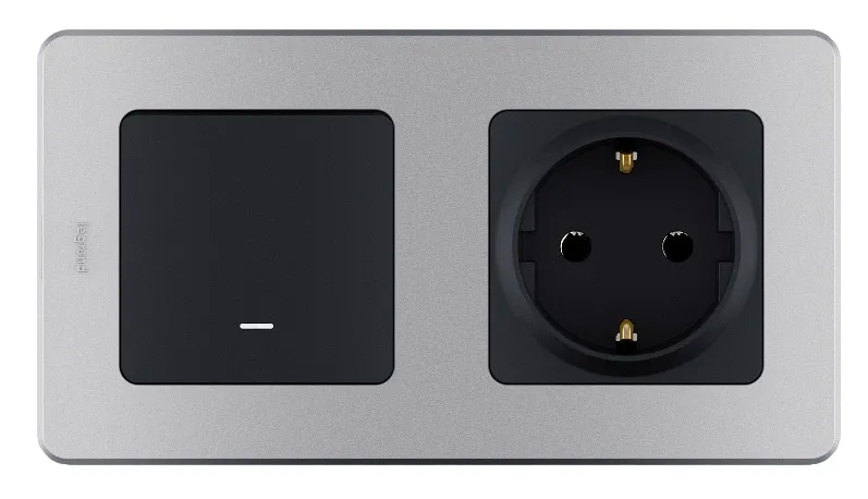 Рамка 2-я Алюминий INSPIRIA LEGRAND