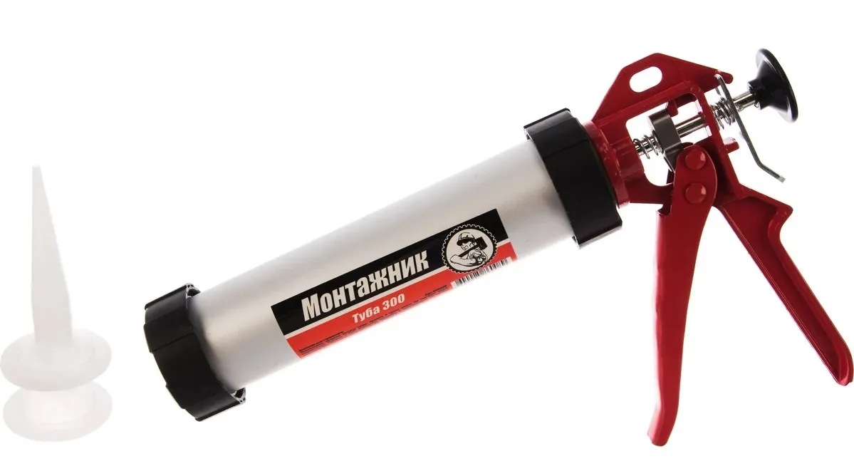 Пистолет для герметика "Монтажник" Туба 300