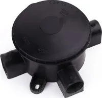 Коробка распред. о/п 95х60 IP65 4-х рожковая карболит (100)