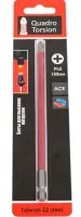 Бита 1/4" Ph2х150мм магнитная (1 шт) Quadro Torsion