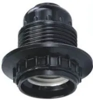 Патрон Е27 карболитовый подвесной с кольцом