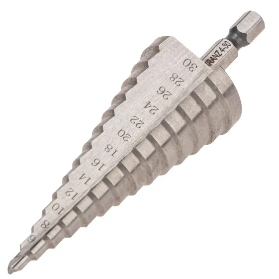 Сверло ступенчатое 4,0-30,0мм KRANZ