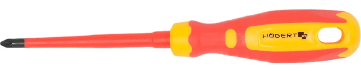 Отвертка диэлектрическая PZ2, 100 мм, SLIM, S2 HOEGERT