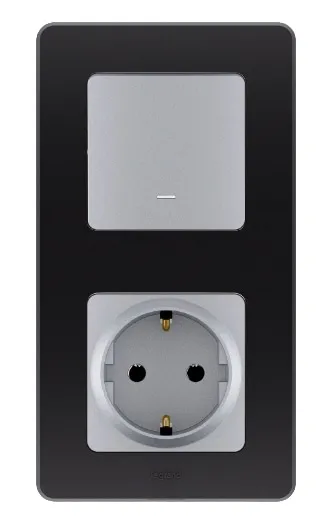 Рамка 2-я Антрацит INSPIRIA LEGRAND