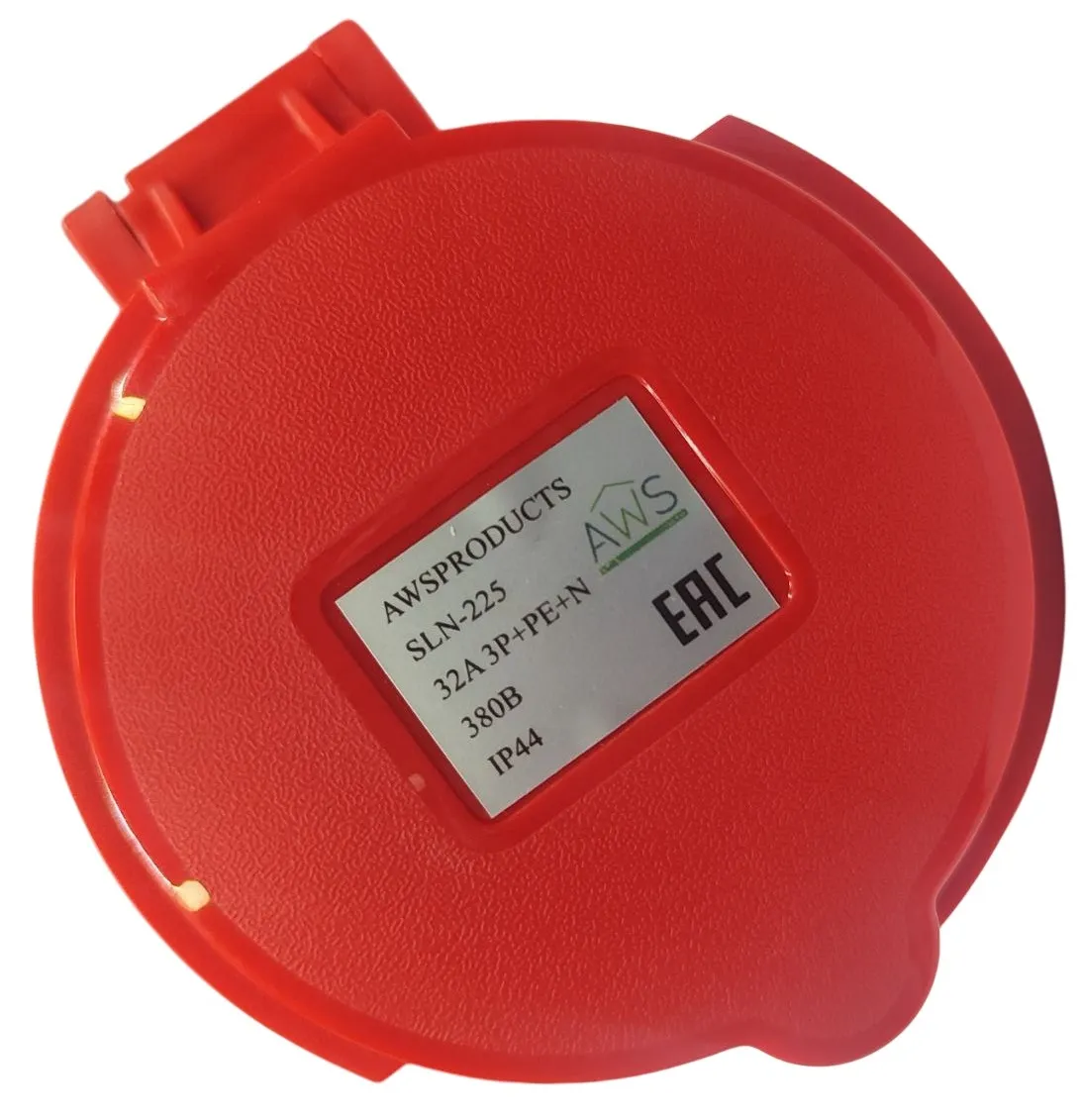 Розетка переносная 32A 5п (3P+PE+N) SLN-225 IP44, 380В, AWSPRODUCTS