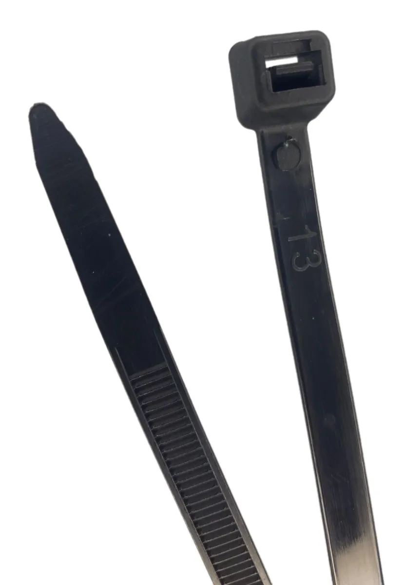 Хомут 4,8*300 чёрный UV нейлон (100шт) (L-ON), уп