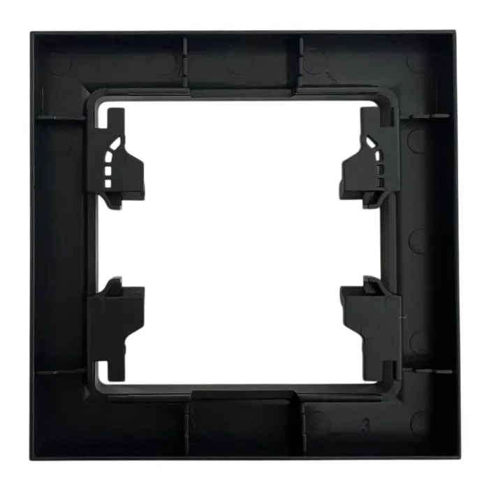 Рамка 1-я чёрная U2B-028 SoftTouch "Uno" AWSproducts
