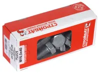 Болт М16*40 DIN933 цинк (15 шт.) (Стройбат), уп