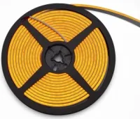 Неоновая лента N2835 Желтый 12Вт/м 24В IP67 5м Lumines