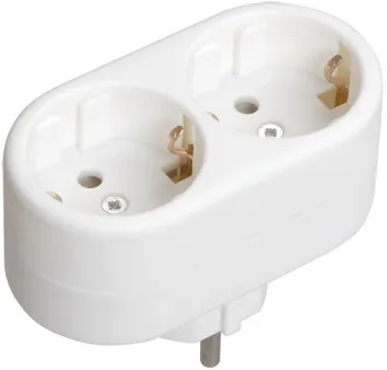 Разветвитель 2 гн. с/з Т-01/02 IEK