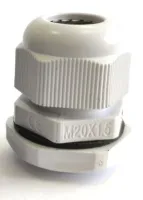 Кабельный ввод М16 (4-8 мм) серый пластик IP68 (Гофроматик)