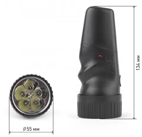 Фонарь светодиодный SDA30M ручной аккумуляторный прямая зарядка ЭРА (РО7)