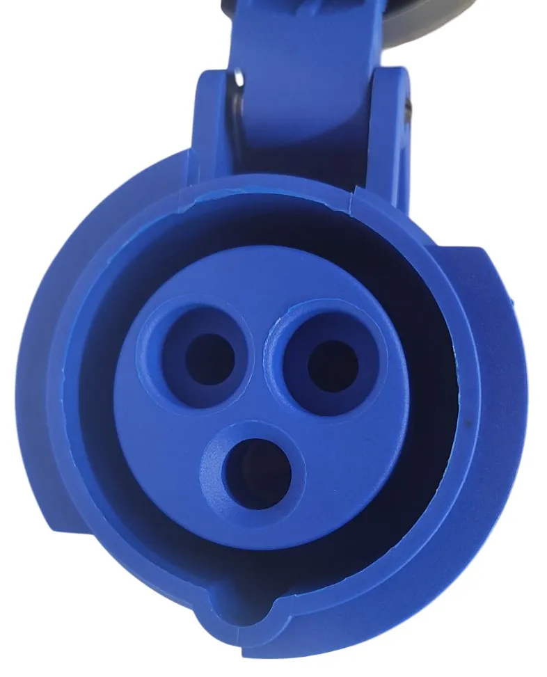 Розетка переносная 16A 3п (2P+PE) SLN-2132 IP67, 380В, AWSPRODUCTS