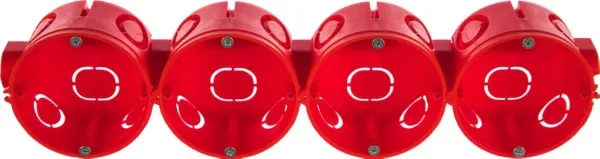 Коробка установ. 68х42 с ушами (HF) Промрукав (224)