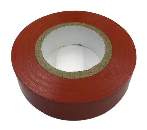 Изолента ПВХ красная (0.13*19*20) (L-ON)
