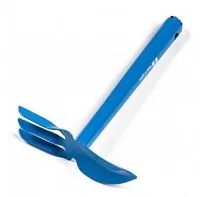 Мотыжка 3 зуба витые + лепесток цельнометаллическая 3D 60*175*300мм