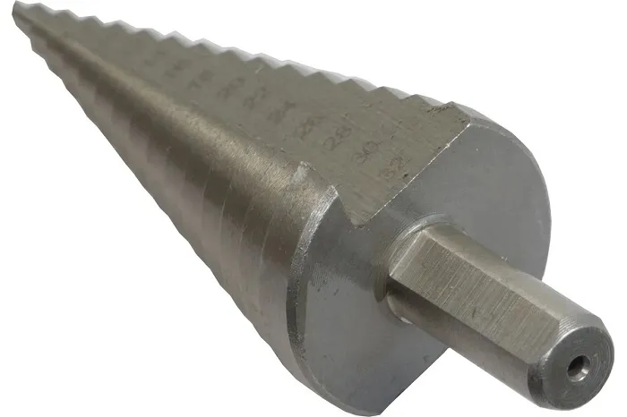 Сверло ступенчатое 4-32 мм (15 ступ.) "Hardcore"