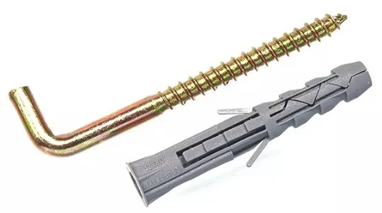 Дюбель с прямым крюком KRHP-8 (поштучно)