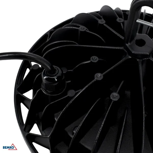 Светильник подвесной LED VOYAGER 4000К 200Вт 19800Lm IP65 черный Bemko