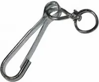 Карабин с вертлюгом тип А 60 мм (Tech-KREP)