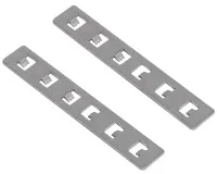 Коннектор TRM-R20-C прямой для встраиваемого магнитного шинопровода NOVA TRM-R20, TRM-PC20 черный ЭР