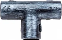 Тройник для труб 16 мм Сереряный век Bironi