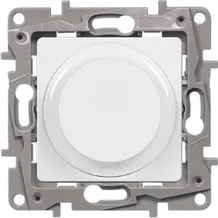 Диммер поворотно-нажимной 300Вт Белый ETIKA LEGRAND