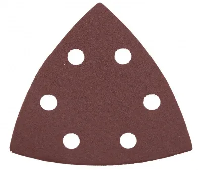 Наждачная бумага 93х93х93мм (мет., дерево Р40, Р60, Р80, Р120) упак 20шт. / XTLINE, ком