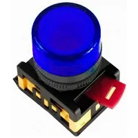 Индикатор неон синий AL-22TE 230 AC IP40 IEK
