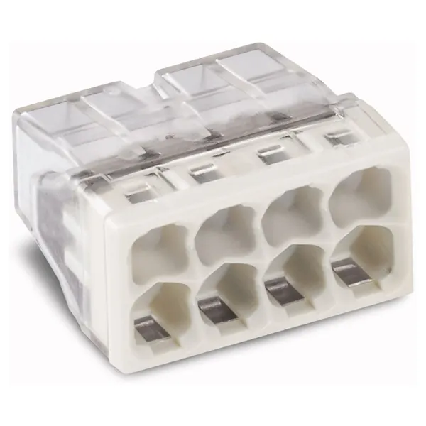 Клемма 8 отверстий 0,5-2,5 24А СМК 2273-208 (WAGO)
