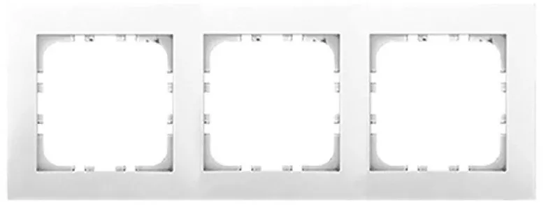 Рамка 3-я Белый LK80 Ecoplast