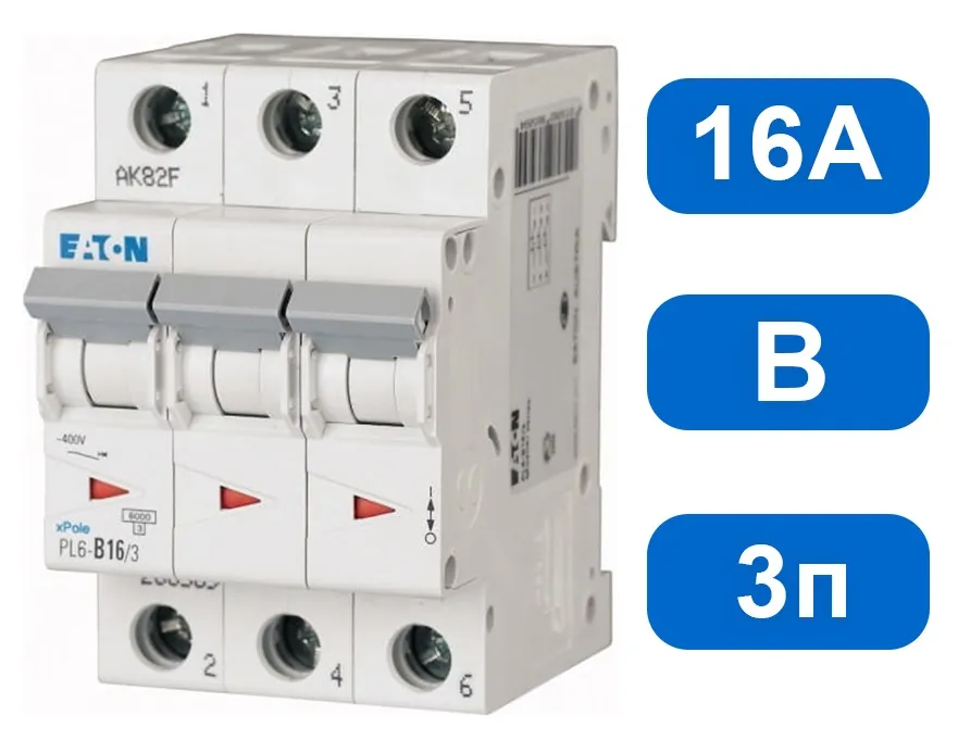 Автомат PL6-B16/3